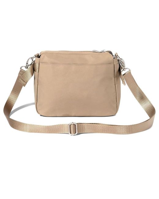 Baggallini Natural Marais Crossbody Cross Body Handbags, Nylon