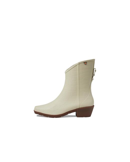 Bogs Black Jolene Mid (Oatmeal) Boots