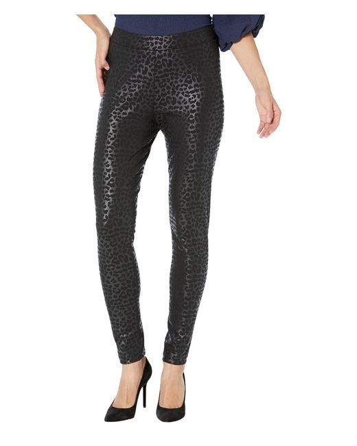 Vince Camuto Synthetic Pull-on Leggings in Black | Lyst