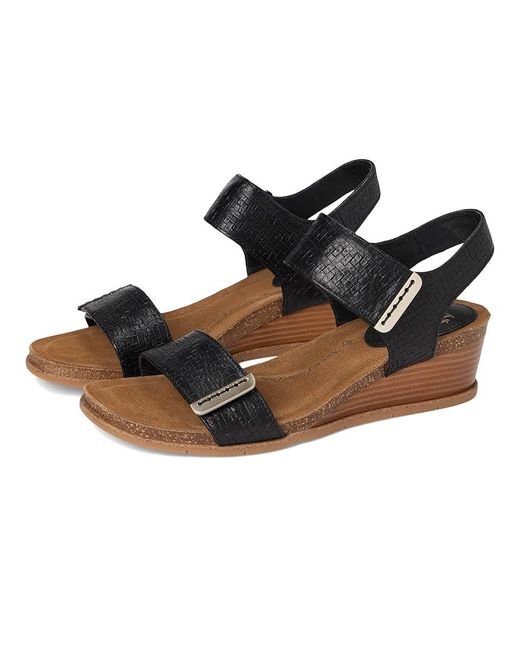 Söfft Black Verdi Ii Sandals 8 M (B) Leather