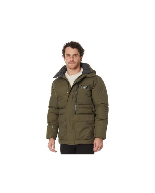 Helly Hansen Green Tromsoe Jacket Coat, Polyester/Polyamide for men