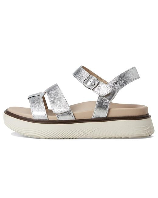 Vionic Metallic Solana Slingback Sandals Wedge Shoes