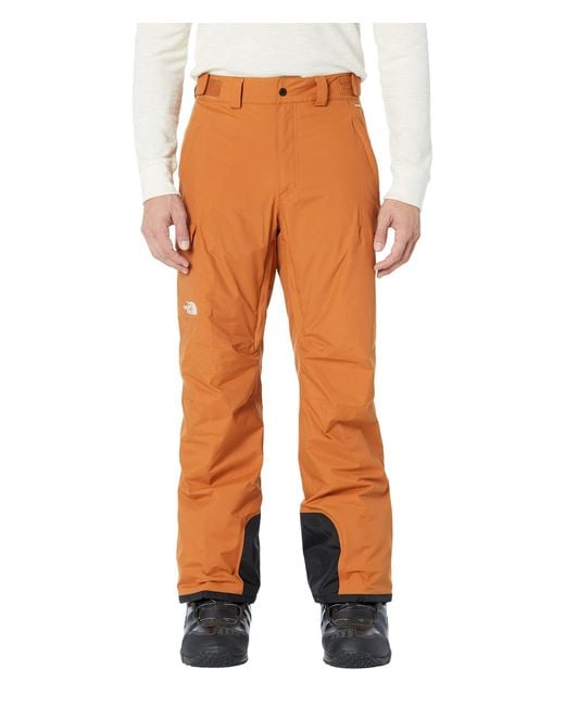 The North Face Freedom Insulated Pant in Orange for Men Lyst