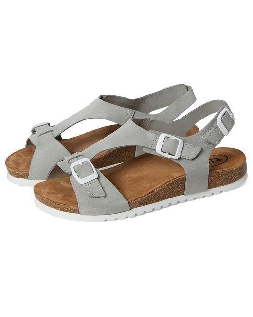 Taos Footwear Gray Mvp Sandals