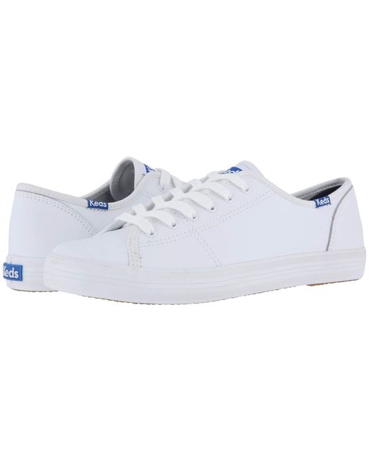 Keds Kickstart Leather in Blue (White) - Save 46% - Lyst