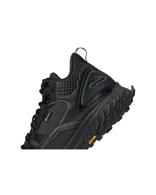New Balance Black Fresh Foam X Hierro Mid V1 Running Shoes/Castlerock/Phantom 8.5 D for men