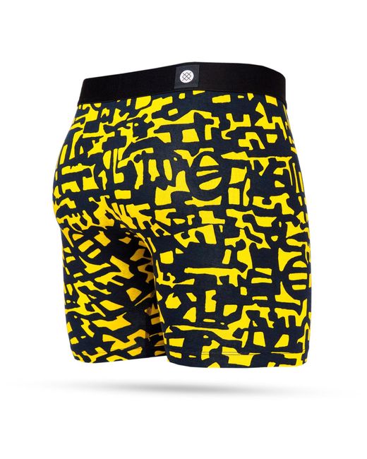 Stance Yellow Engraved Boxer Brief for men