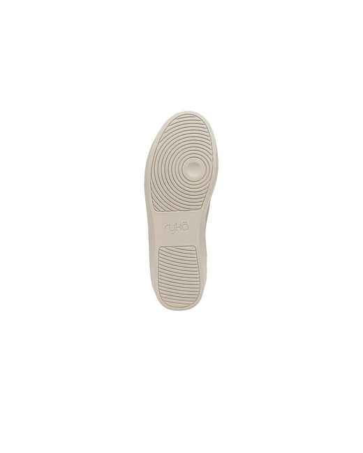 Ryka Black Viv Slip On Slip-Ons (Warm Faux Leather) Flat Shoes