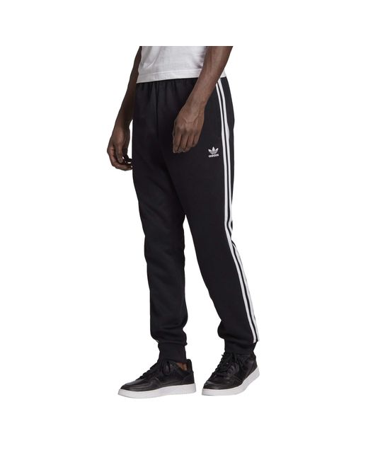 Adidas Originals Black Superstar Track Pants for men