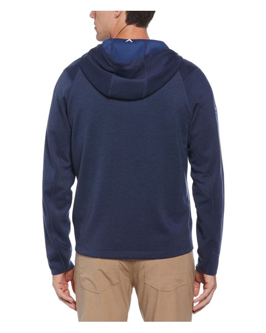 Callaway Apparel Midweight Aquapel Thermal Hoodie in Blue for Men Lyst