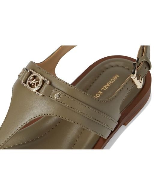 MICHAEL Michael Kors Metallic Mandy Thong Sandal Sandals, Synthetic