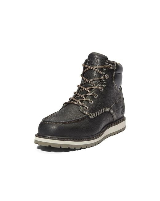 Timberland Irvine Wedge 6 Soft Toe (Black2024 New) Shoes for men