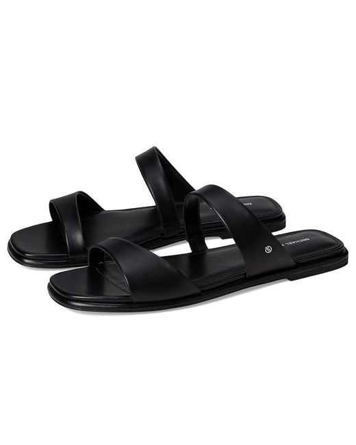 MICHAEL Michael Kors Black Jaida Flat Sandal