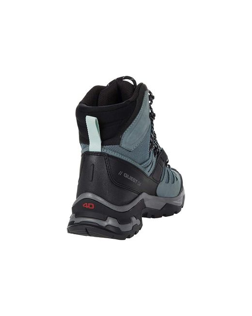 Salomon Gray Quest 4 Gtx(R) Shoes Slate/Trooper/Opal 5 B