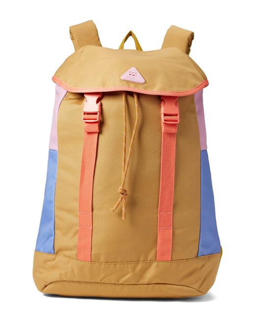 Billabong Cotton Open Air Backpack in Yellow Lyst