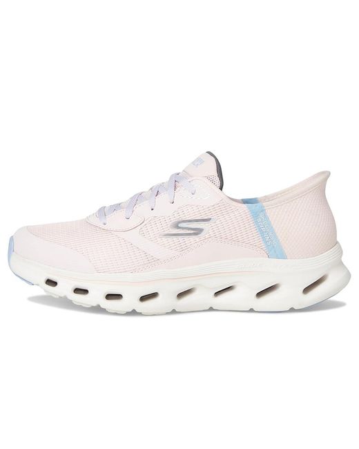 Skechers White Go Walk Glide Step 2.0 Belah Hands Free Slip-Ins Shoes 8.5 B