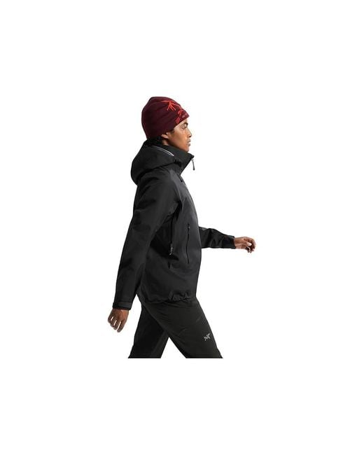 Arc'teryx Black Beta Ar Jacket Coat, Nylon