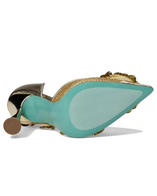 Betsey Johnson Metallic Nash High Heels, Rubber/Synthetic
