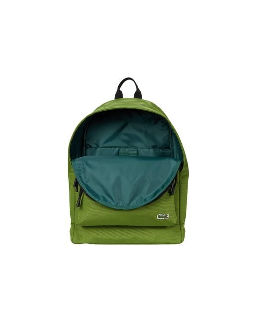 Lacoste Synthetic Backpack in Green for Men Lyst