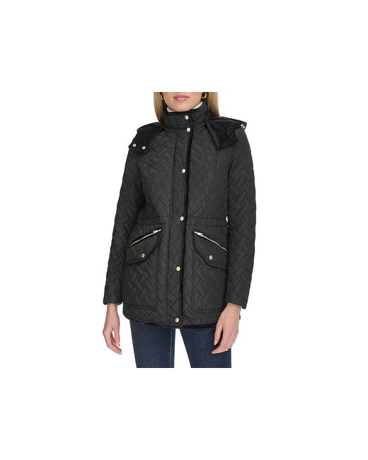 Cole haan stand collar quilted jacket hotsell