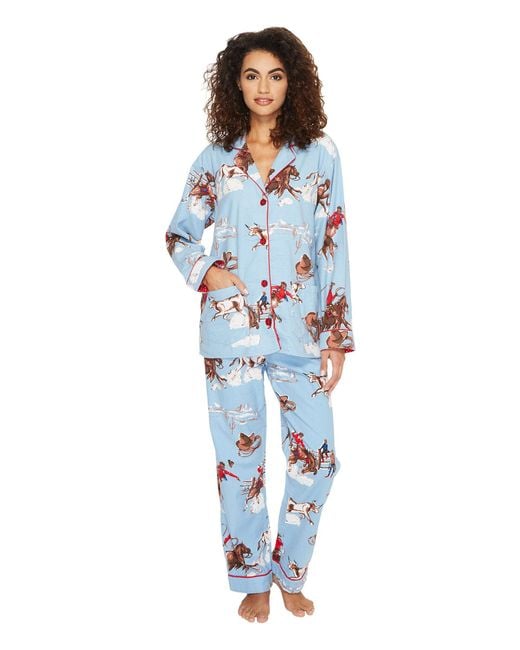 Pj Salvage Cowboy Pj Set in Blue | Lyst