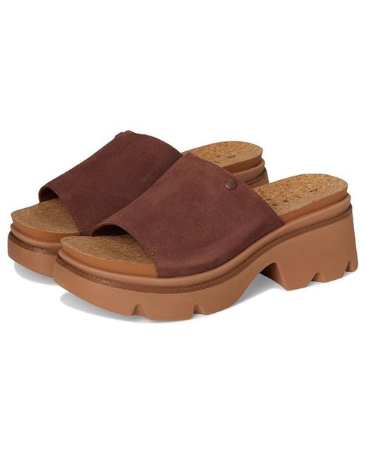 Reef Brown Vista Luxe Evie Wedge Shoes/ 8 B