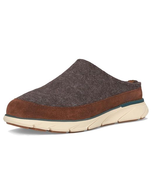 L.L. Bean Brown Downeast Clog Wool (Cocoa) Slippers for men