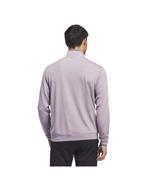 Adidas Originals Purple Core Lightweight 1/2 Zip Pullover for men