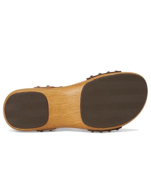 Spring Step Metallic Dakoa Wedge Shoes, Leather
