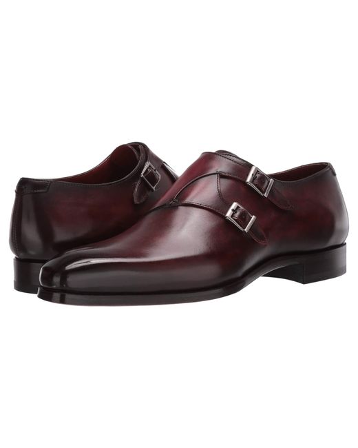 Magnanni Shoes Brown Tabor for men