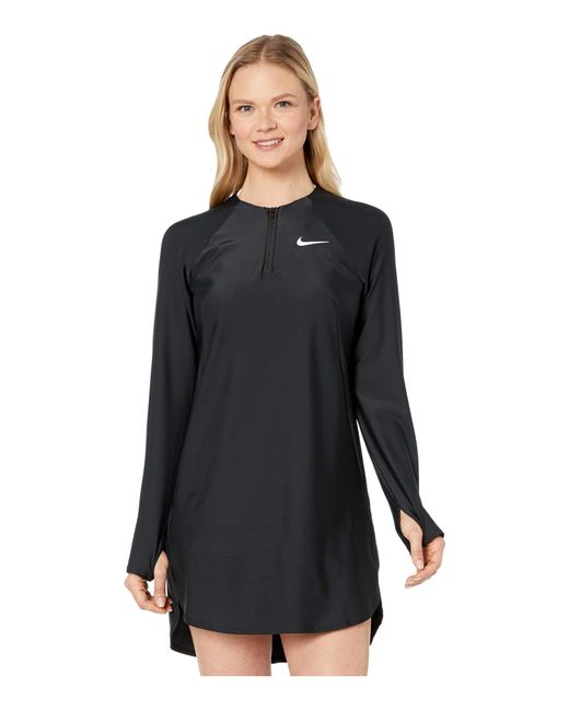 Nike Black Long Sleeve Swim Tunic Cover-up