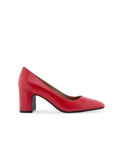 Aerosoles Red Minetta (Racing Leather) High Heels