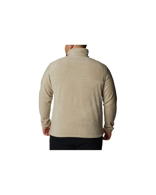 Columbia White Steens Mountain Full Zip 2.0 Coat, Fleece/Polyester for men