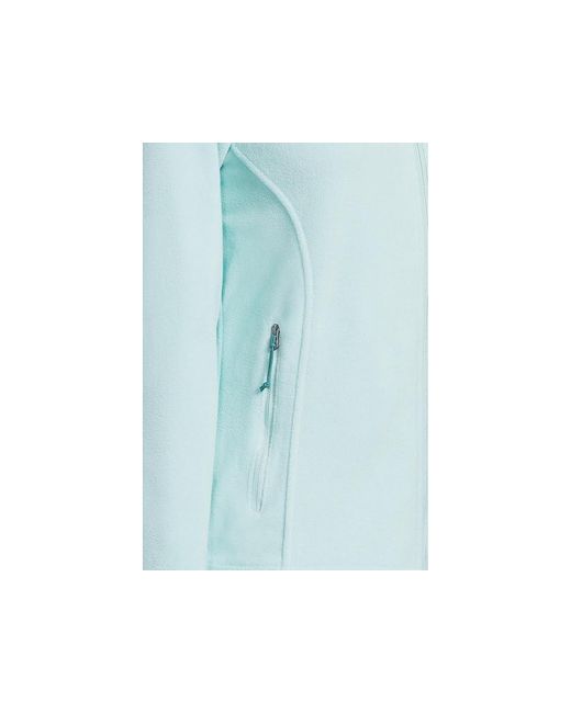 Columbia Blue Fast Trek Ii Jacket Coat, Polyester/Fleece