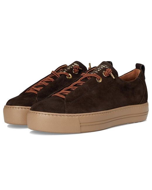 Paul Green Black Faye Sneakers Shoes