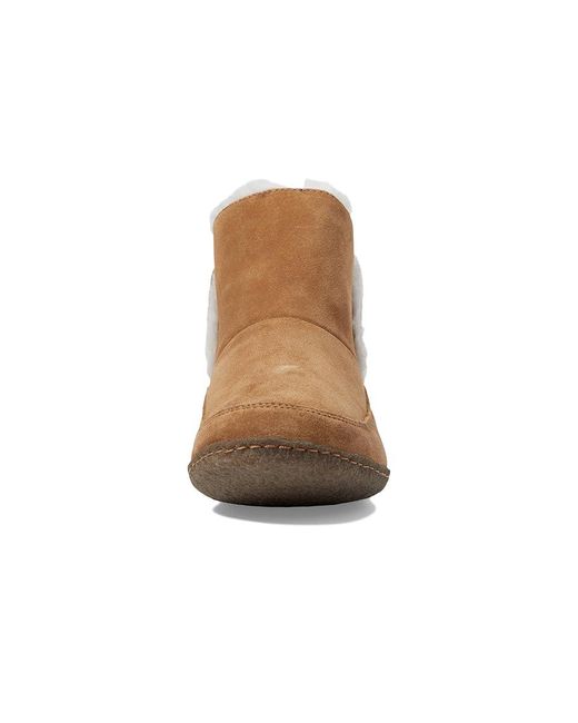 Sorel Brown Nakiska Bootie Slippers 10 B