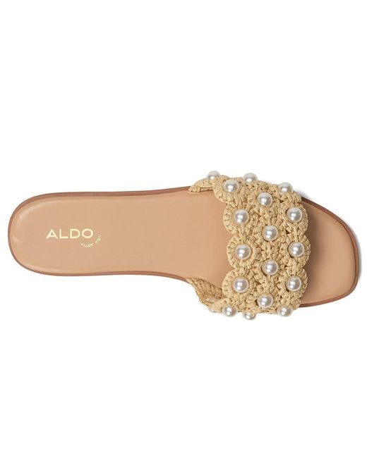ALDO Natural Gizelle Flat Shoes Eu 40 (Us 9) B