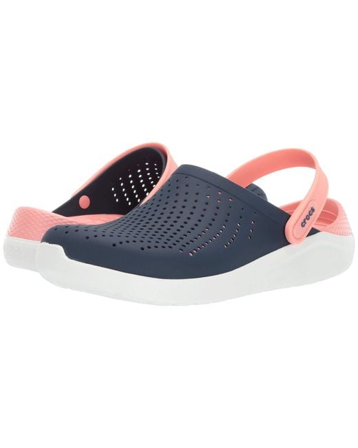 Crocs™ Literide Clog (navy/white) Shoes in Blue | Lyst