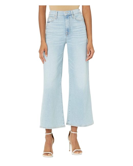 7 For All Mankind Denim Luxe Vintage Ultra High-rise Cropped Jo In Wild ...