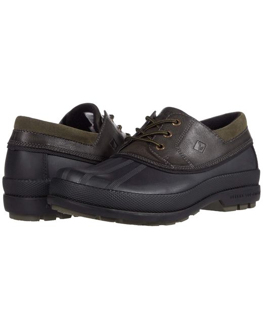 Sperry Top-Sider Black Cold Bay 3-eye Lace Up Casual Shoes for men