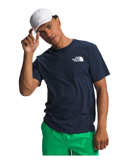 The North Face Blue Short Sleeve Places We Love Tee for men
