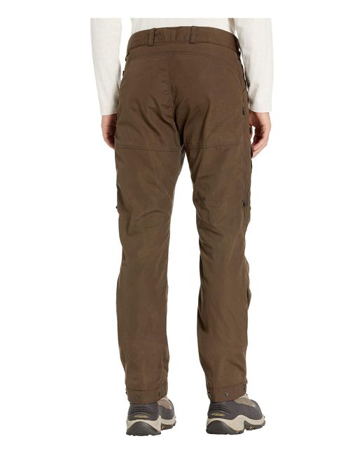 Fjallraven Synthetic Vidda Pro Ventilated Trousers in Olive (Green) for Men - Lyst