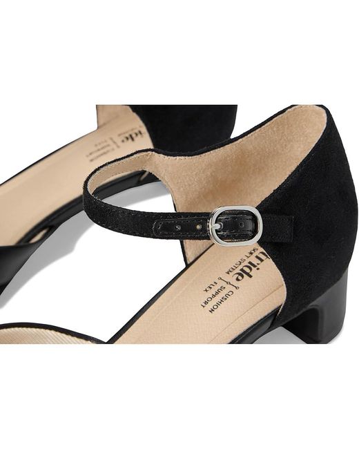 LifeStride Black Leighton Pump Shoes Shoes 8.5 M (B) Faux Leather