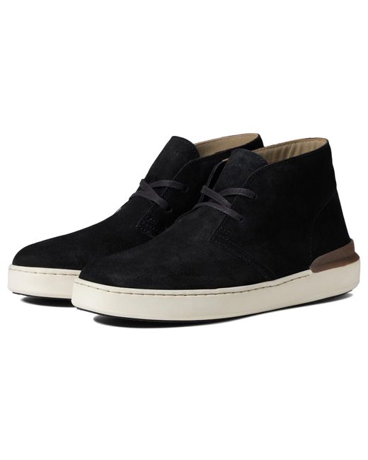 Clarks Leather Courtlite Dbt in Black for Men Lyst