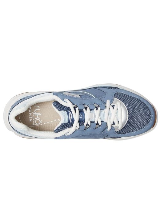 Ryka Blue Rezorb Max Classic Walking Sneakers Walking Shoes 6.5 B