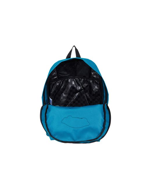 vans realm backpack blue