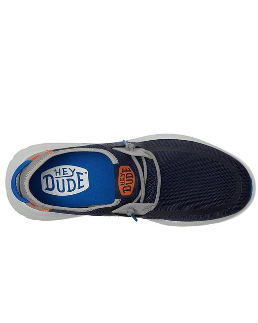 HeyDude Blue Sirocco M Active Lace-Up Boots, Canvas for men