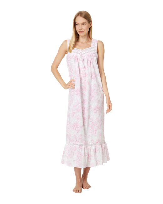 Eileen West Pink Ballet Sleeveless Nightgown