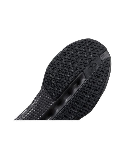 On Shoes Black Cloudsurfer Next Running Shoes/Eclipse, Synthetic