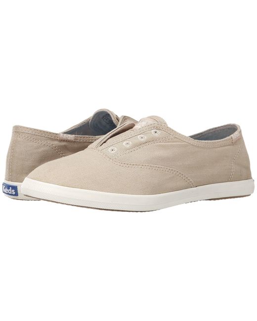 Keds Natural Chillax Washed Laceless Slip-on Sneaker